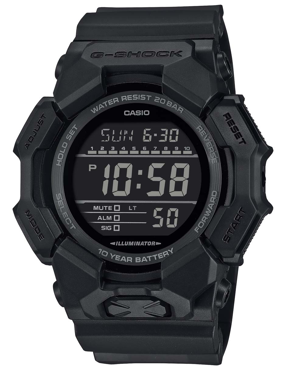 Reloj G-Shock Black On Black para hombre GD-010-1A1CR Reloj G-Shock Black On Black para hombre GD-010-1A1CR