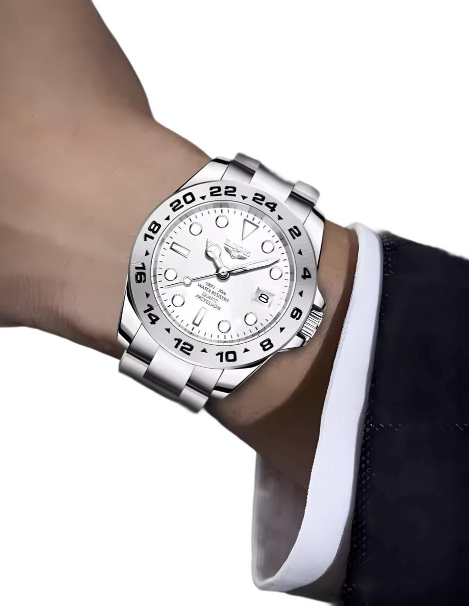 Reloj para hombre ACERO BLANCO 4