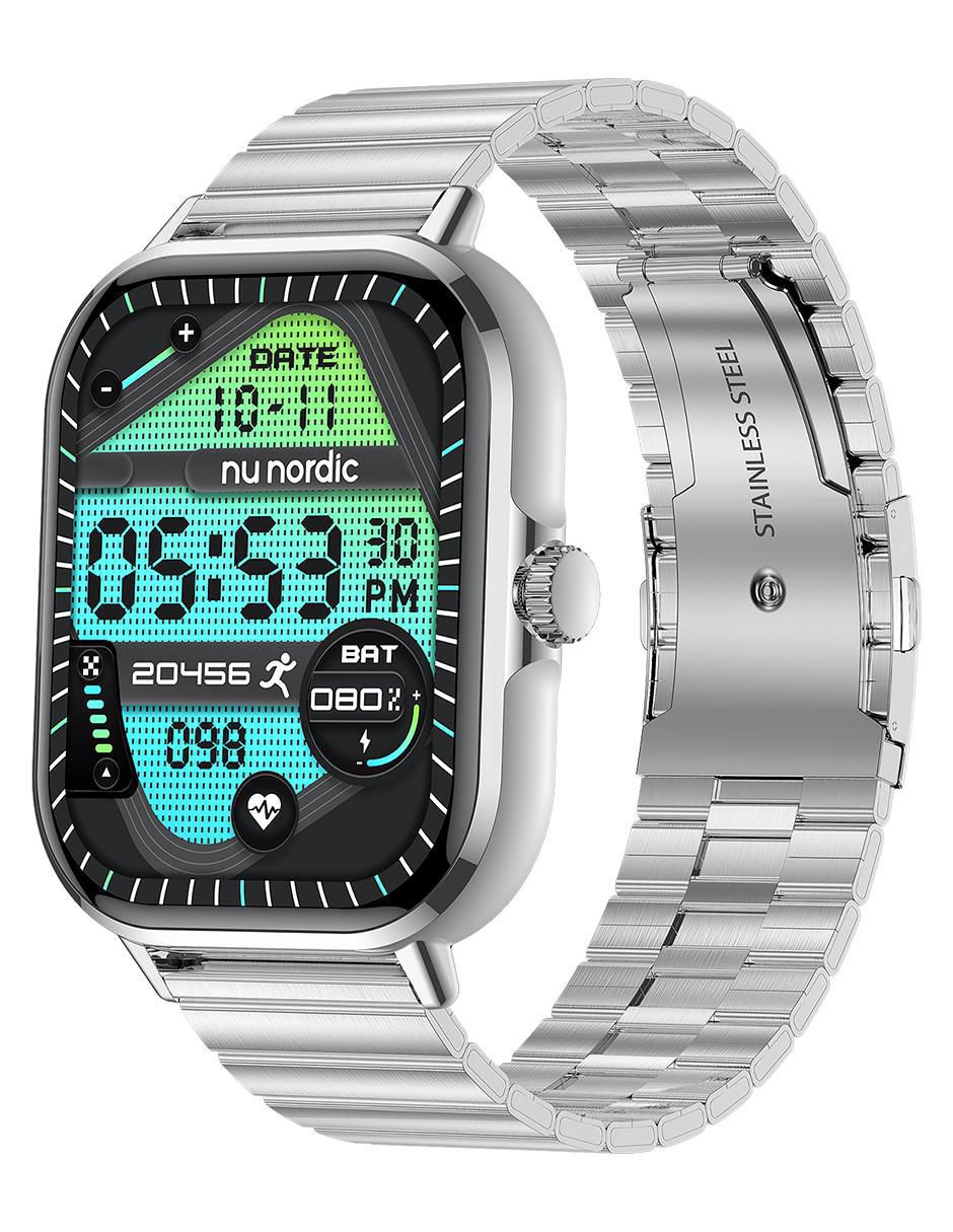 "kit/set/smartwatch/smartband" nu nordic sport travel ii acero inoxidable exp "para" unisex nuevo