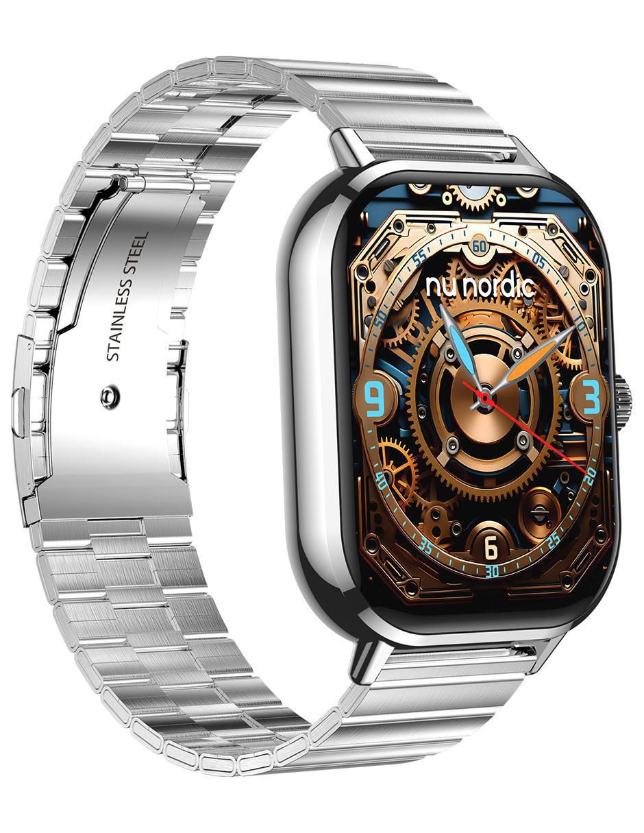 "kit/set/smartwatch/smartband" nu nordic sport travel ii acero inoxidable exp "para" unisex nuevo