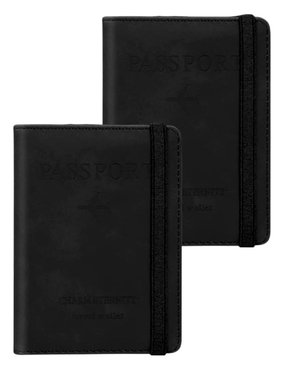 Set de porta pasaporte bluelander sin familia o colección "de" sintético