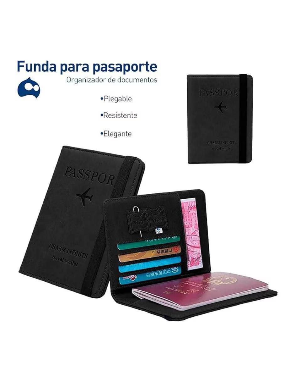Set de porta pasaporte 3