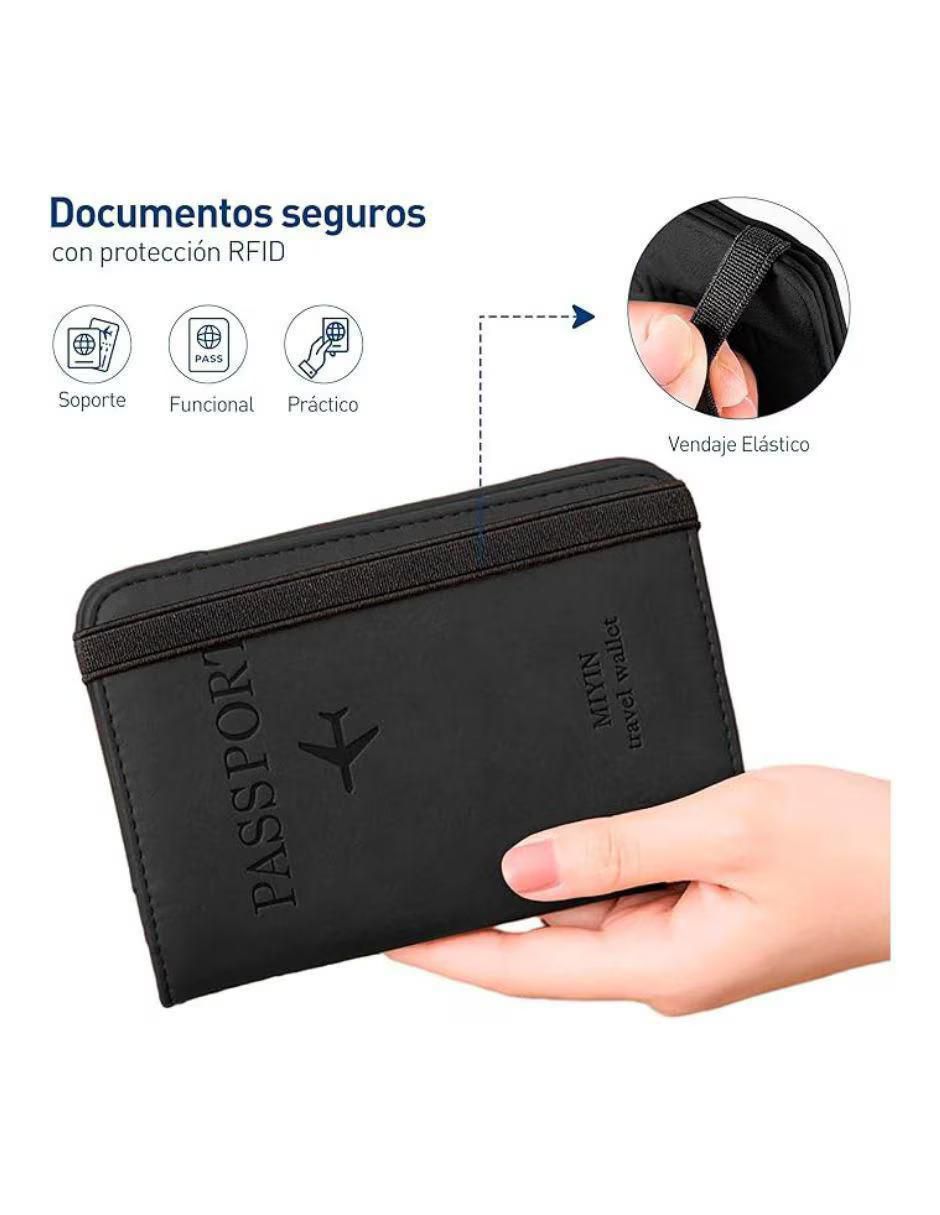 Set de porta pasaporte 4