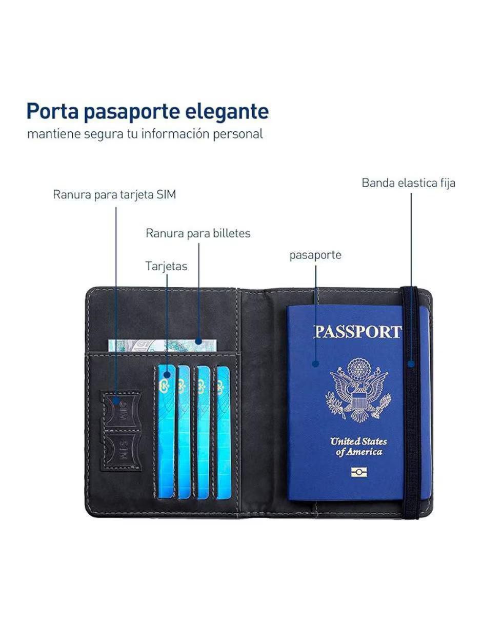 Set de porta pasaporte 5