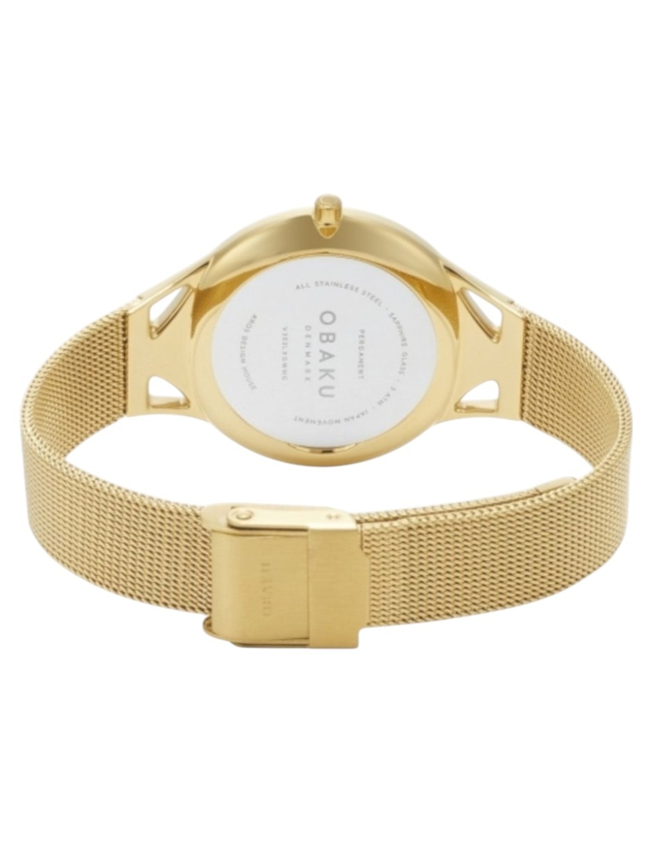 Reloj Pergament Gold para mujer V302LXGWMG 2