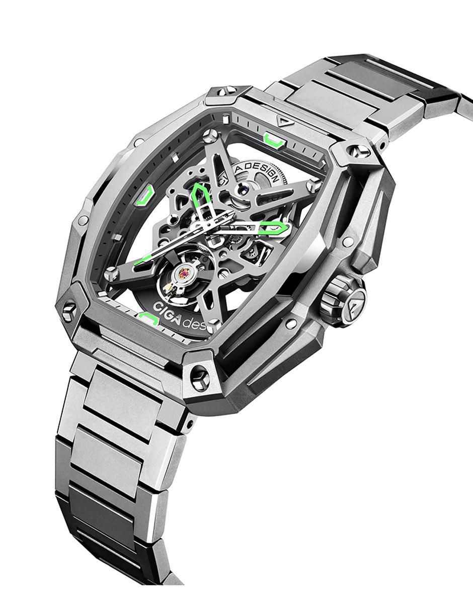 Reloj City Hunter para hombre Z035-SS01-W1S 2