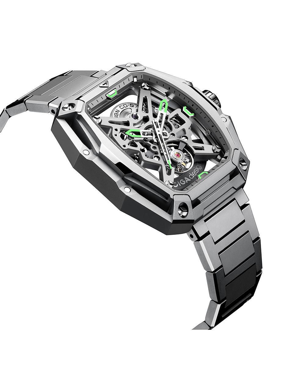 Reloj City Hunter para hombre Z035-SS01-W1S 4