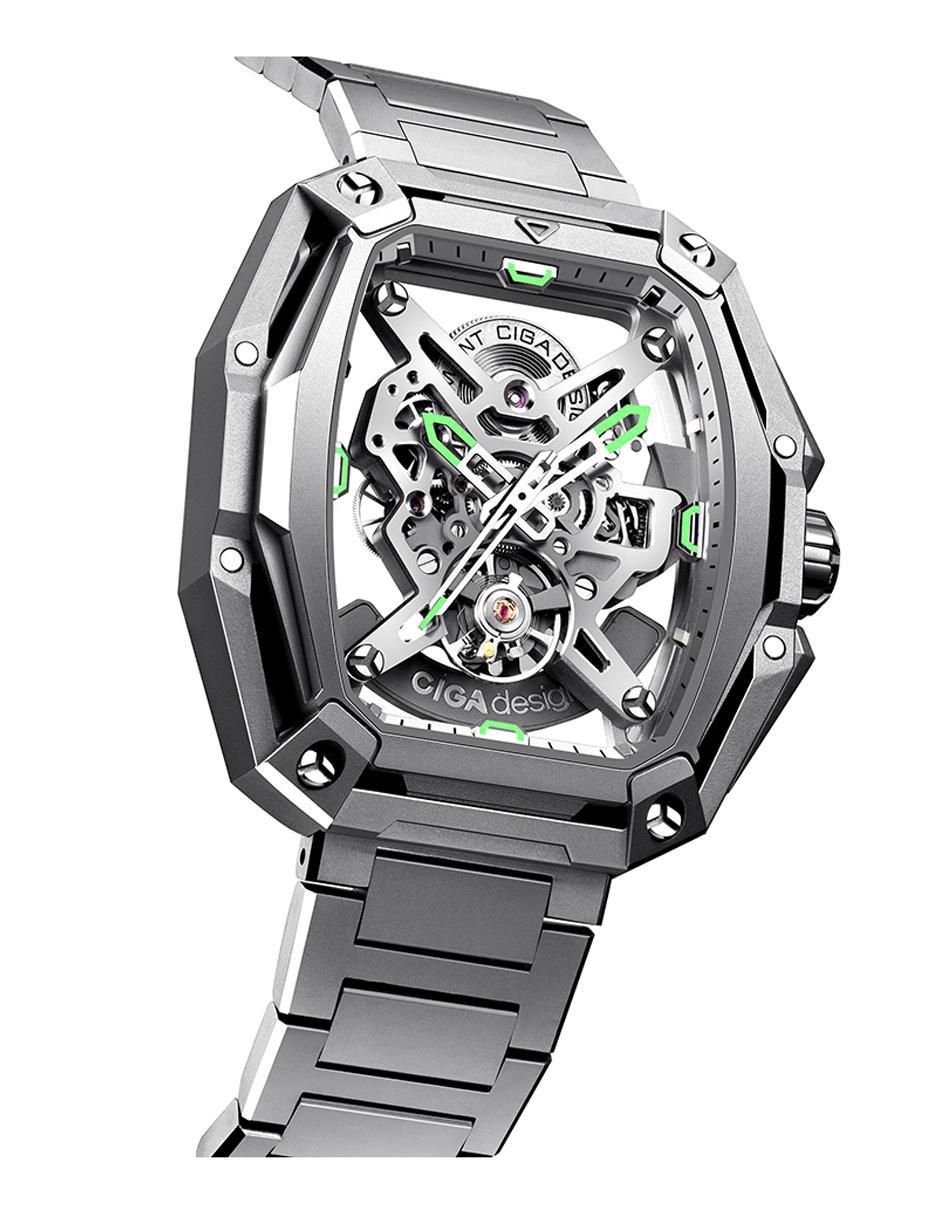 Reloj City Hunter para hombre Z035-SS01-W1S 5