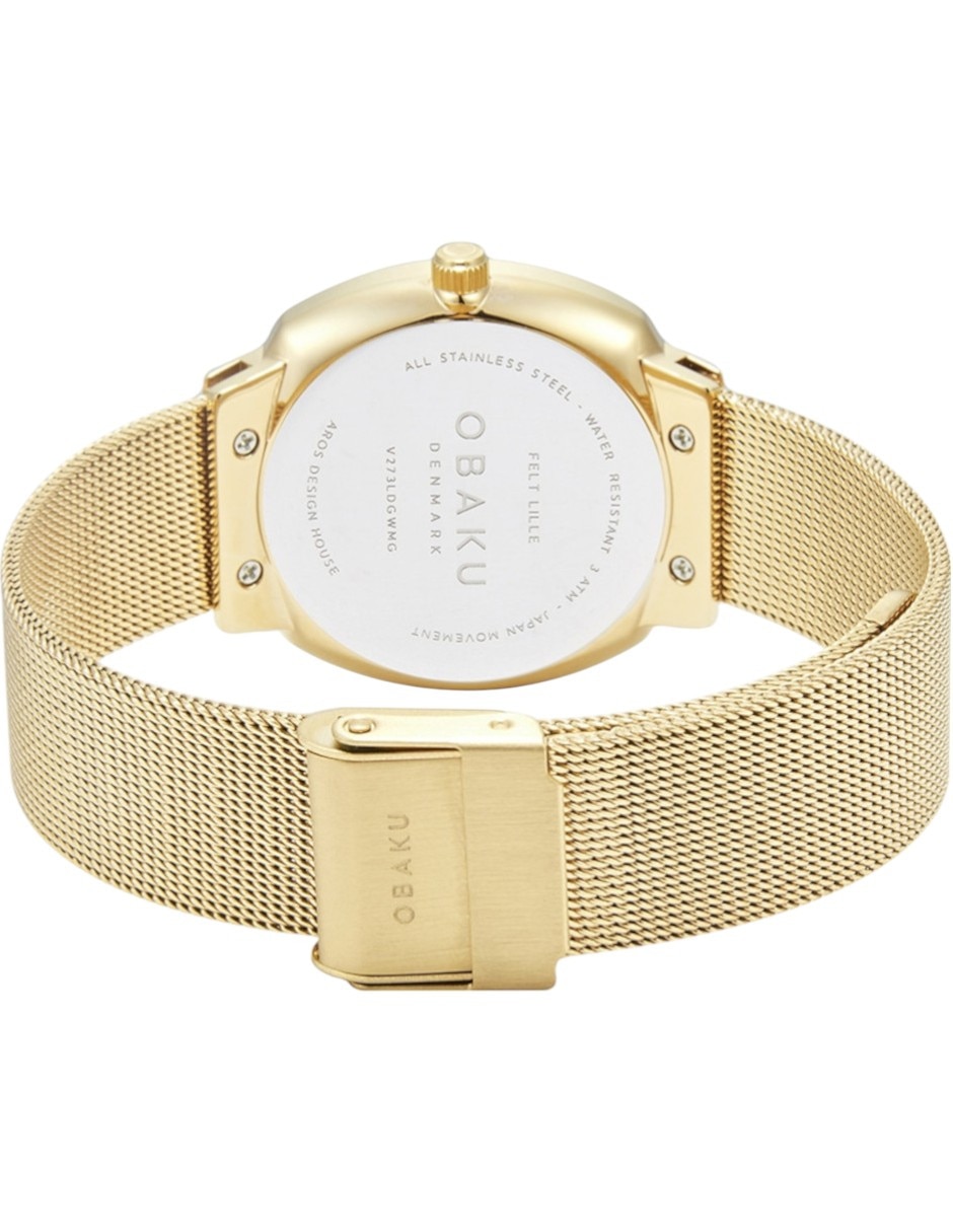 Reloj Felt Lille Gold para mujer V273LDGWMG 3