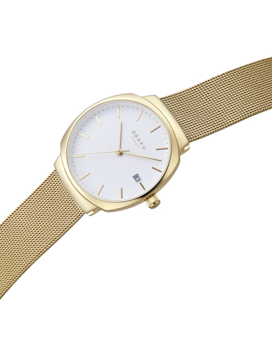 Reloj Felt Lille Gold para mujer V273LDGWMG 4