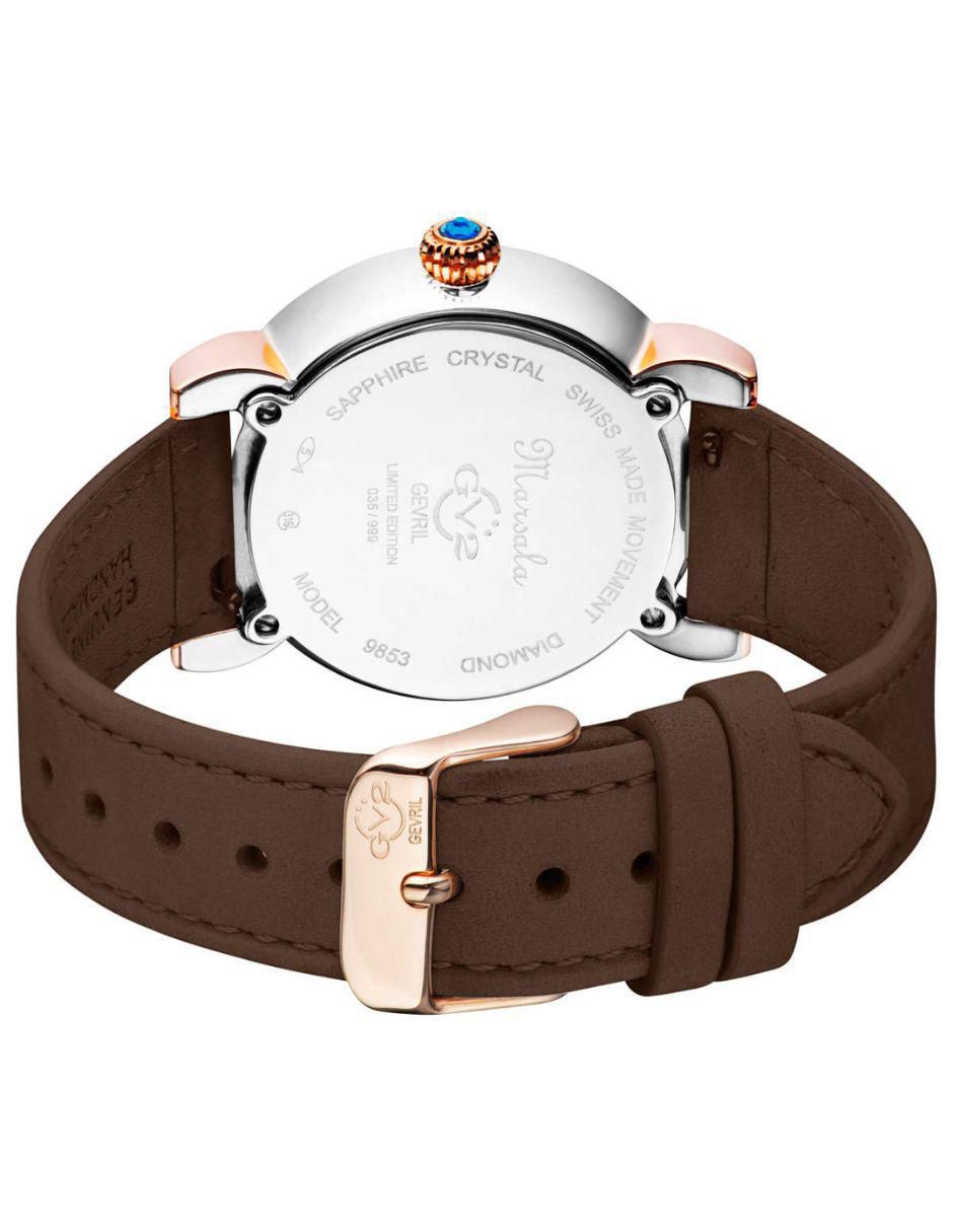 Reloj Suizo para mujer Marsala Tortoise 3