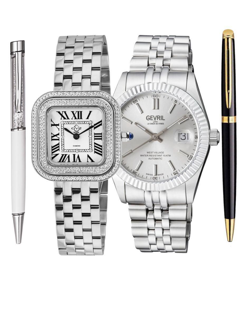 Reloj Wall Street & Bellagio unisex 12130B & 48902