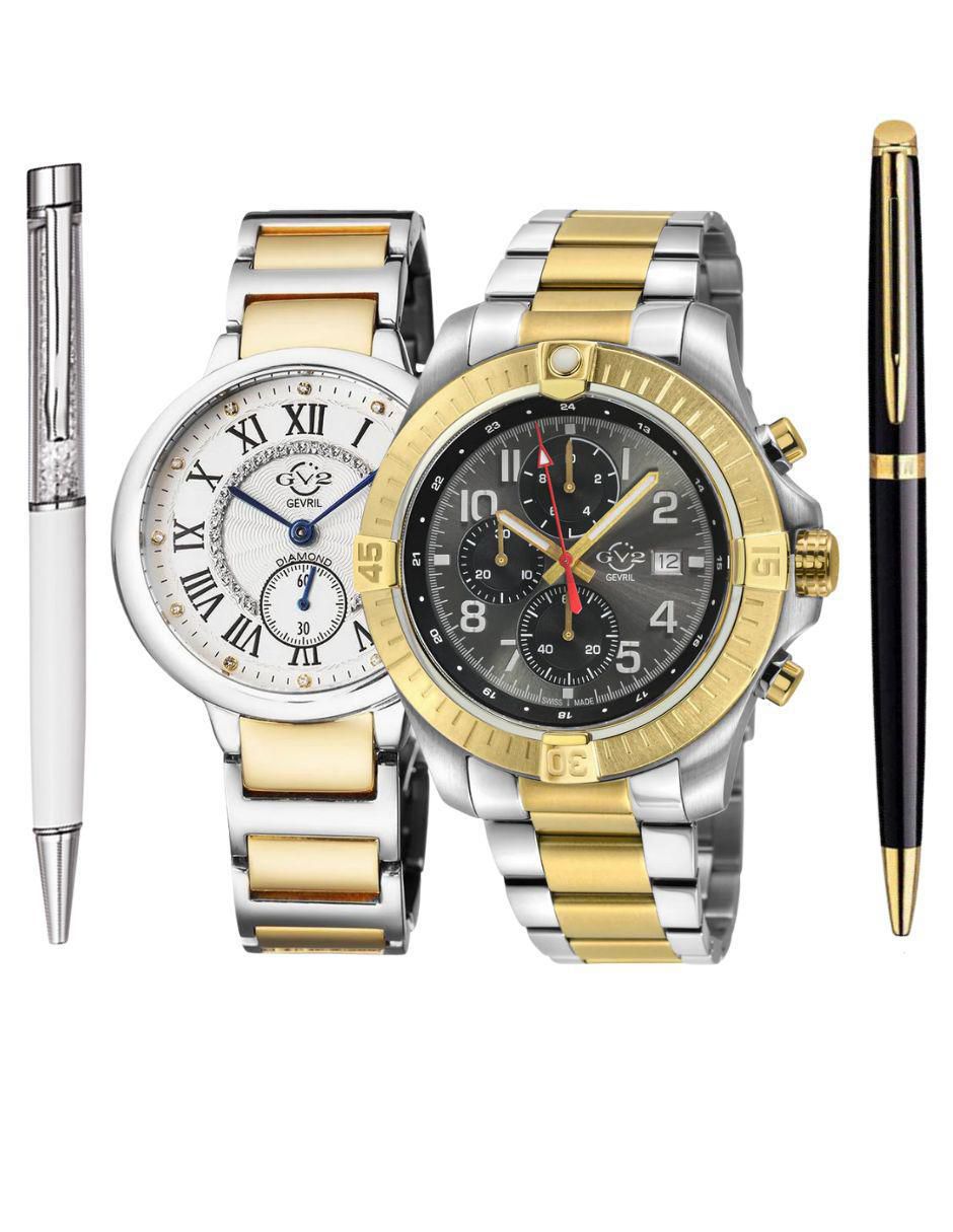 Reloj T38 & Rome Diamond unisex 12203B & 42804B