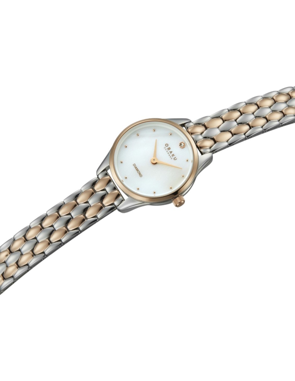 Reloj Mykke Petite Cherrywood para mujer V297SXZWSH 4