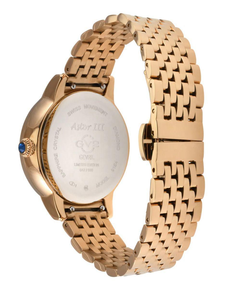 Reloj Astor III Diamond Suizo para mujer 9157B 5