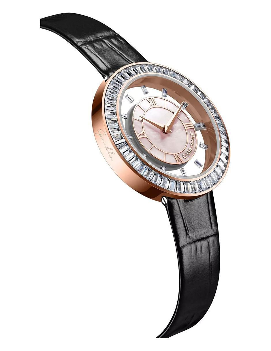 Reloj Sparkle para mujer D022-REWH-1BK
