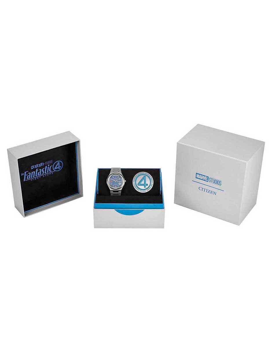 Kit de reloj Marvel 4 fantasticos para hombre 62028 2