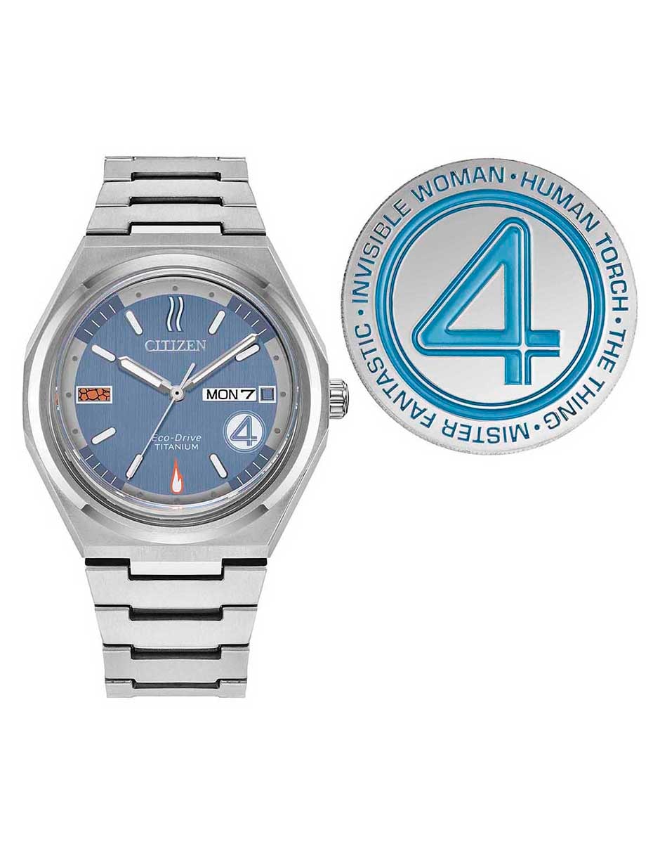 Kit de reloj Marvel 4 fantasticos para hombre 62028 3