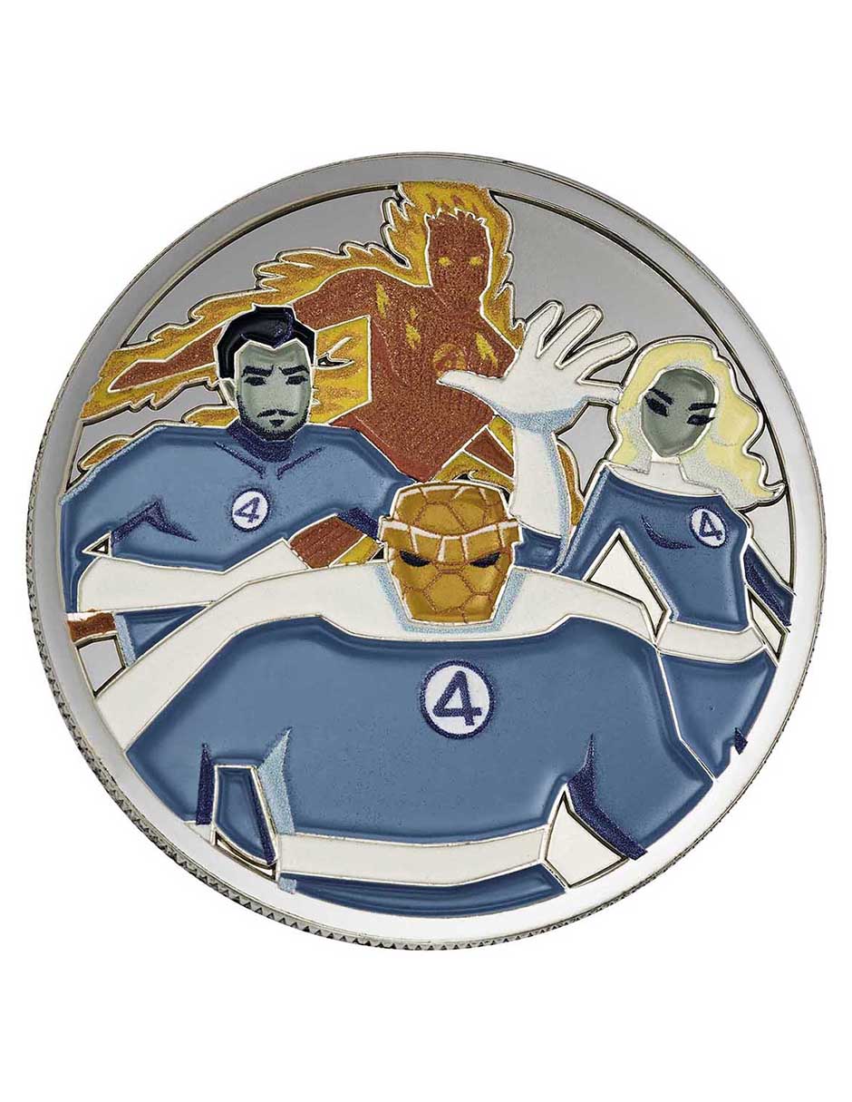 Kit de reloj Marvel 4 fantasticos para hombre 62028 5