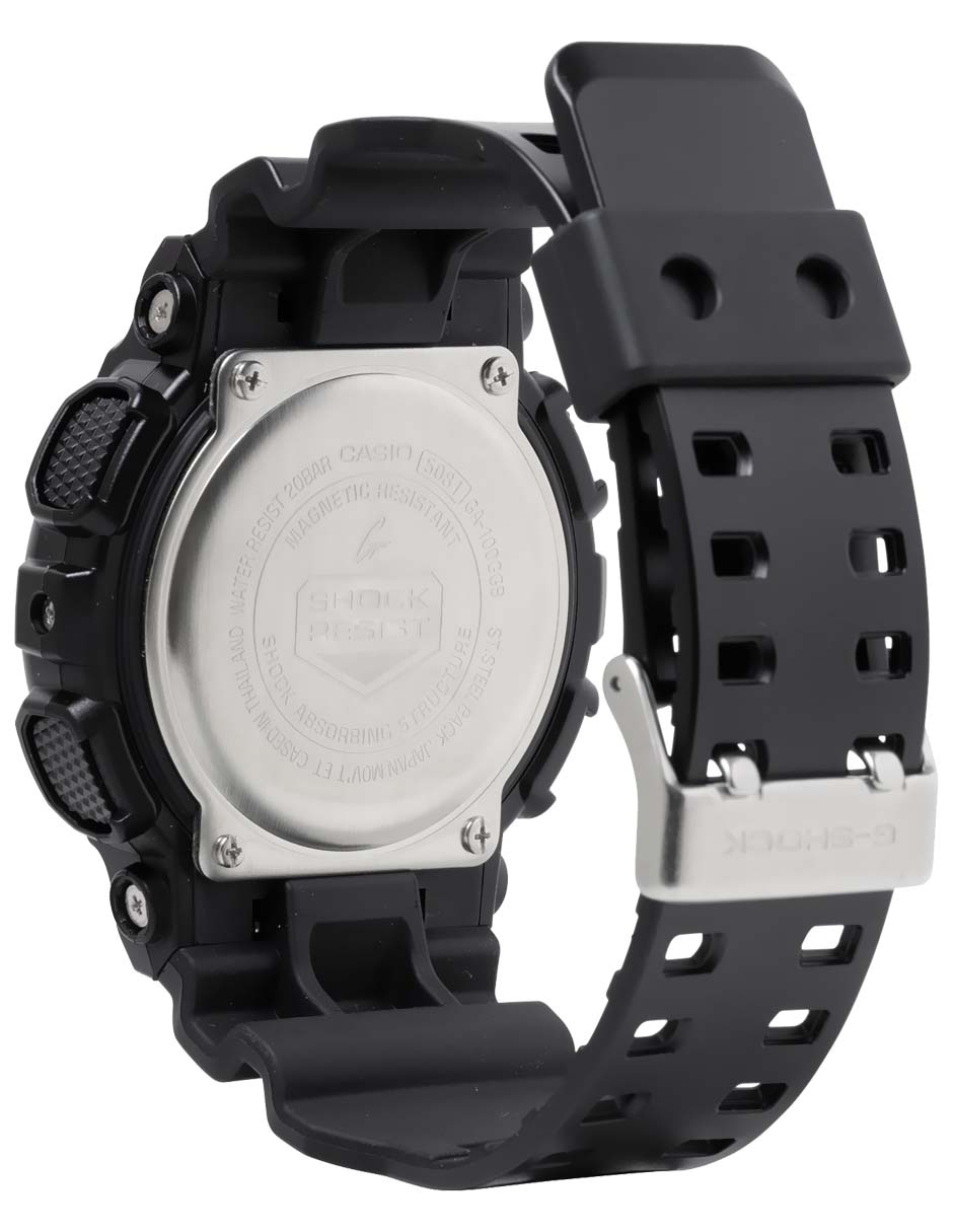 Reloj G-SHOCK BLACK & GOLD SERIES para hombre GA-100GGB-1A9CR 3