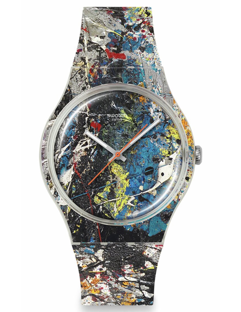 Reloj Swatch X Guggenheim unisex SUOZ366