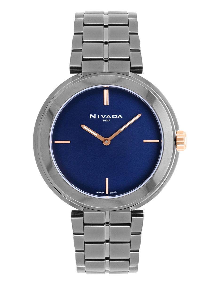 Swiss Executive Nivada Executive Dama Chronomaster Mens Reloj