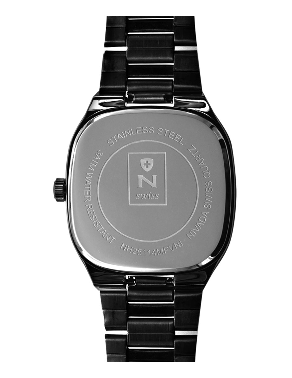 Reloj Nivada Swiss Executive unisex Nh25114mpvni Liverpool