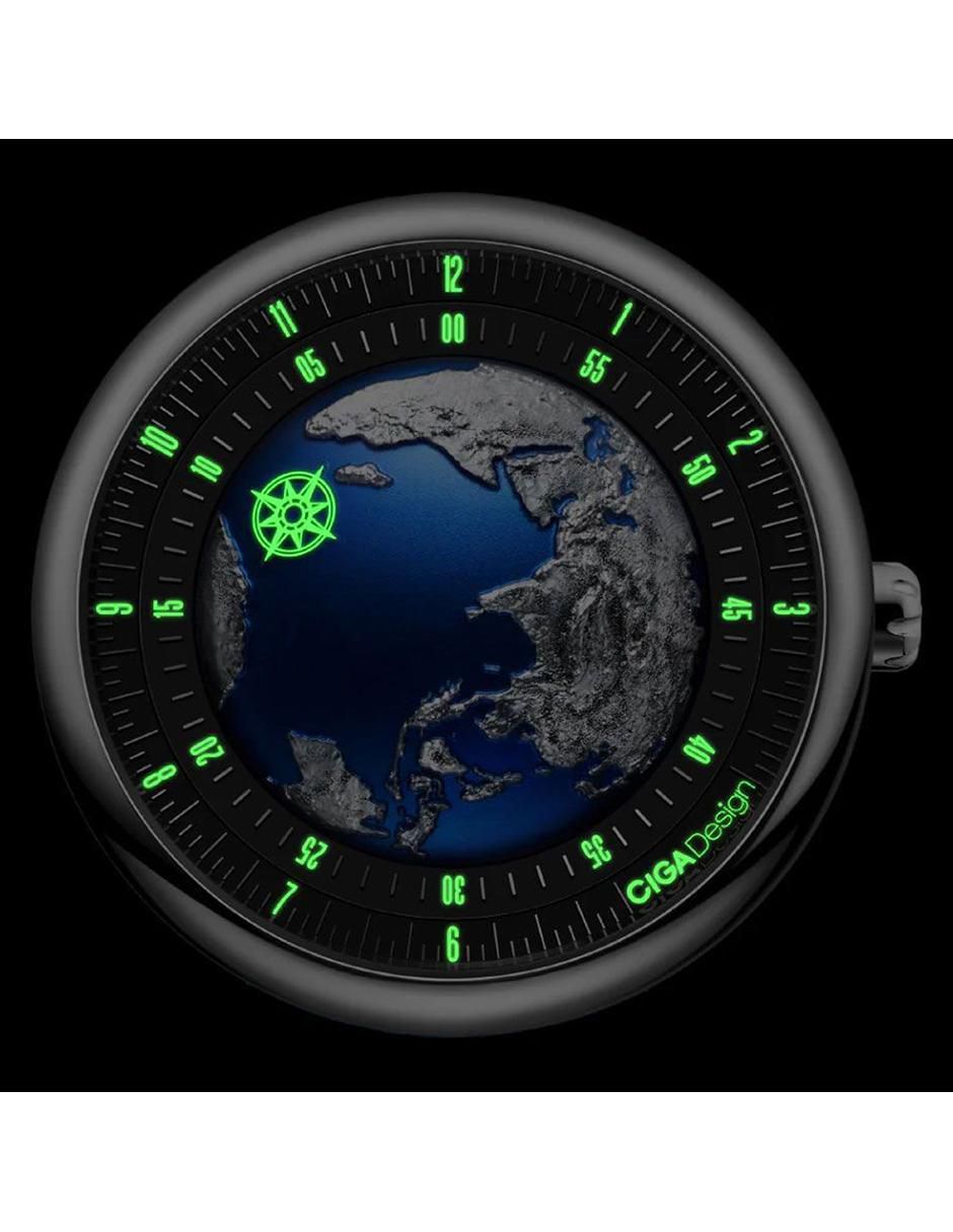 Reloj U Series Blue Planet 46mm para hombre U033-SU01-W6U 11