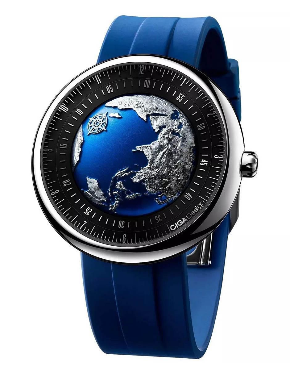 Reloj U Series Blue Planet 46mm para hombre U033-SU01-W6U 4