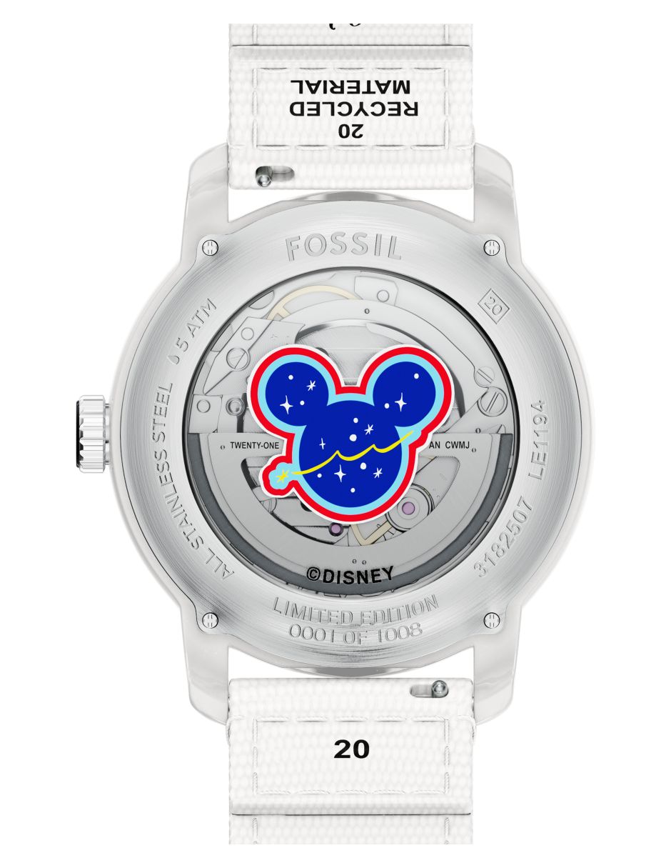 Reloj Disney Edición Limitada Mickey Mouse Astronauta unisex LE1194 6