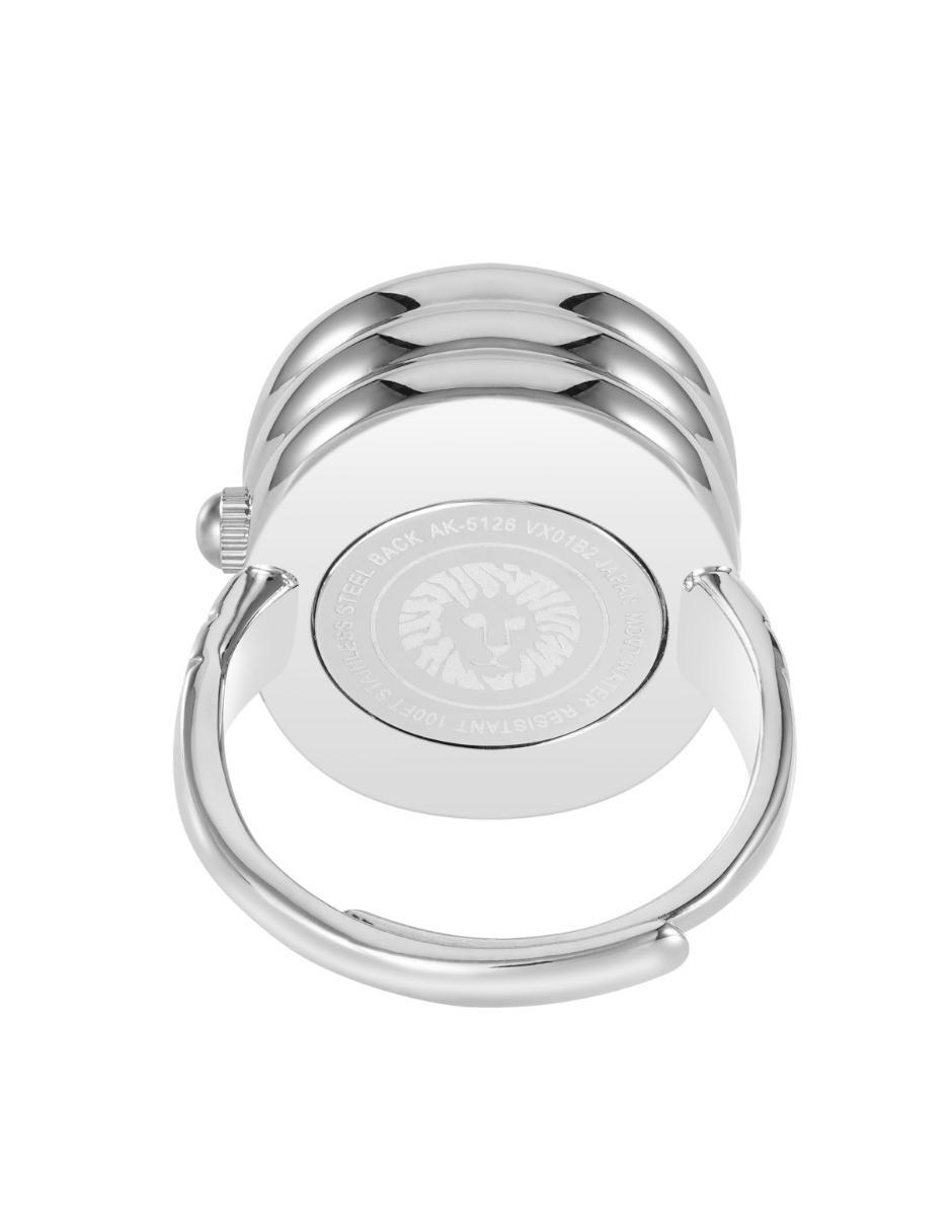 Reloj anillo Silver Collection para mujer AK5127RINGPVS 2