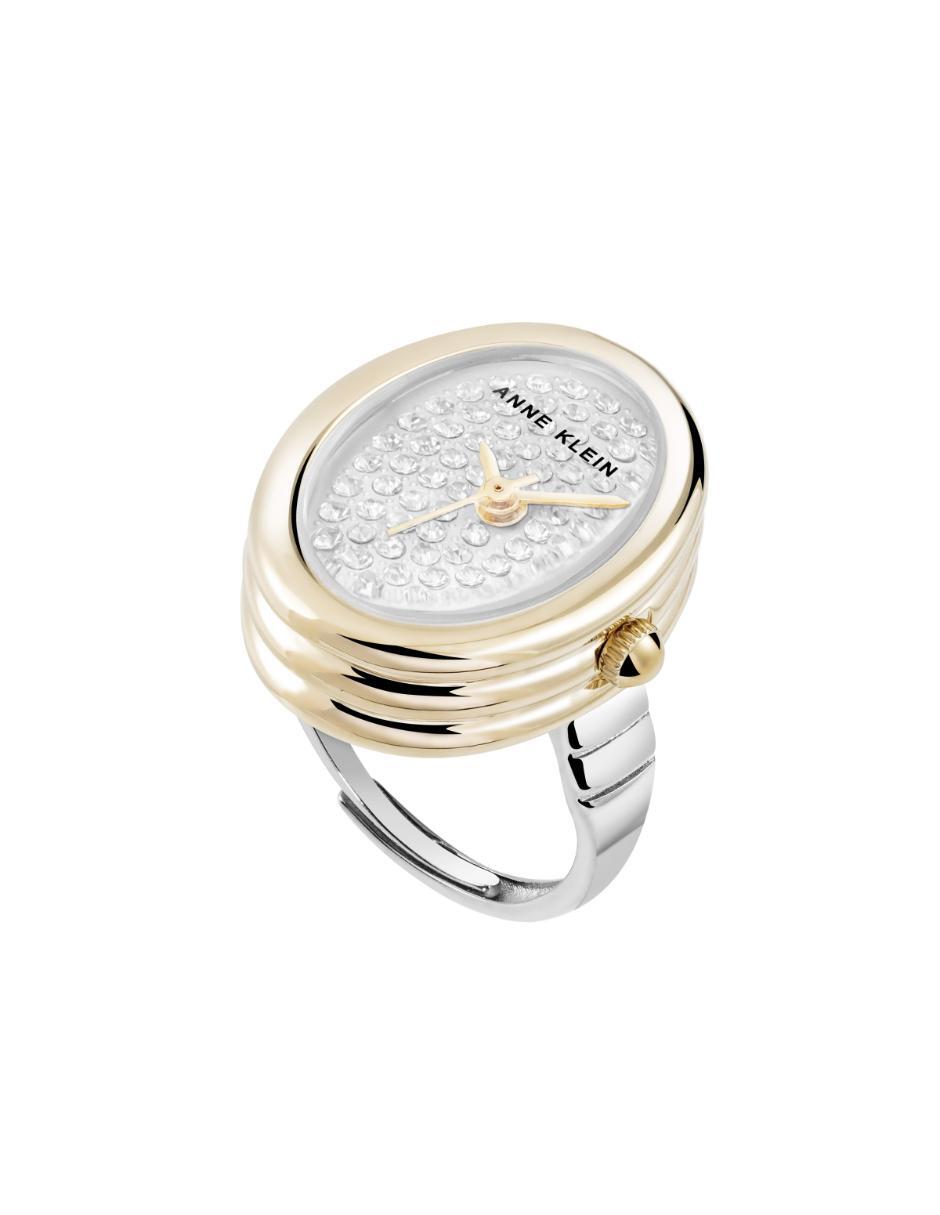 Reloj anillo Two Tone Collection para mujer AK5127RINGPVT