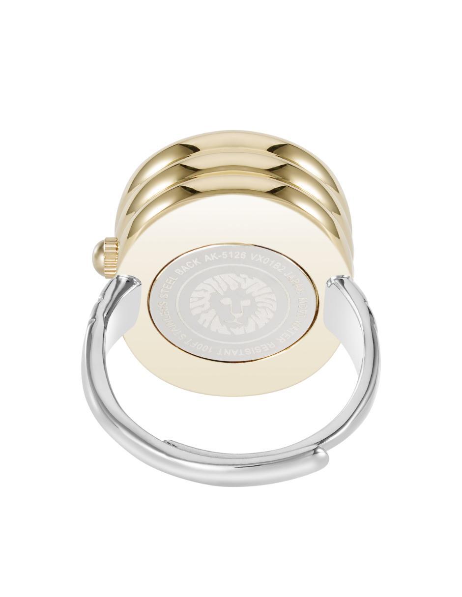 Reloj anillo Two Tone Collection para mujer AK5127RINGPVT 3