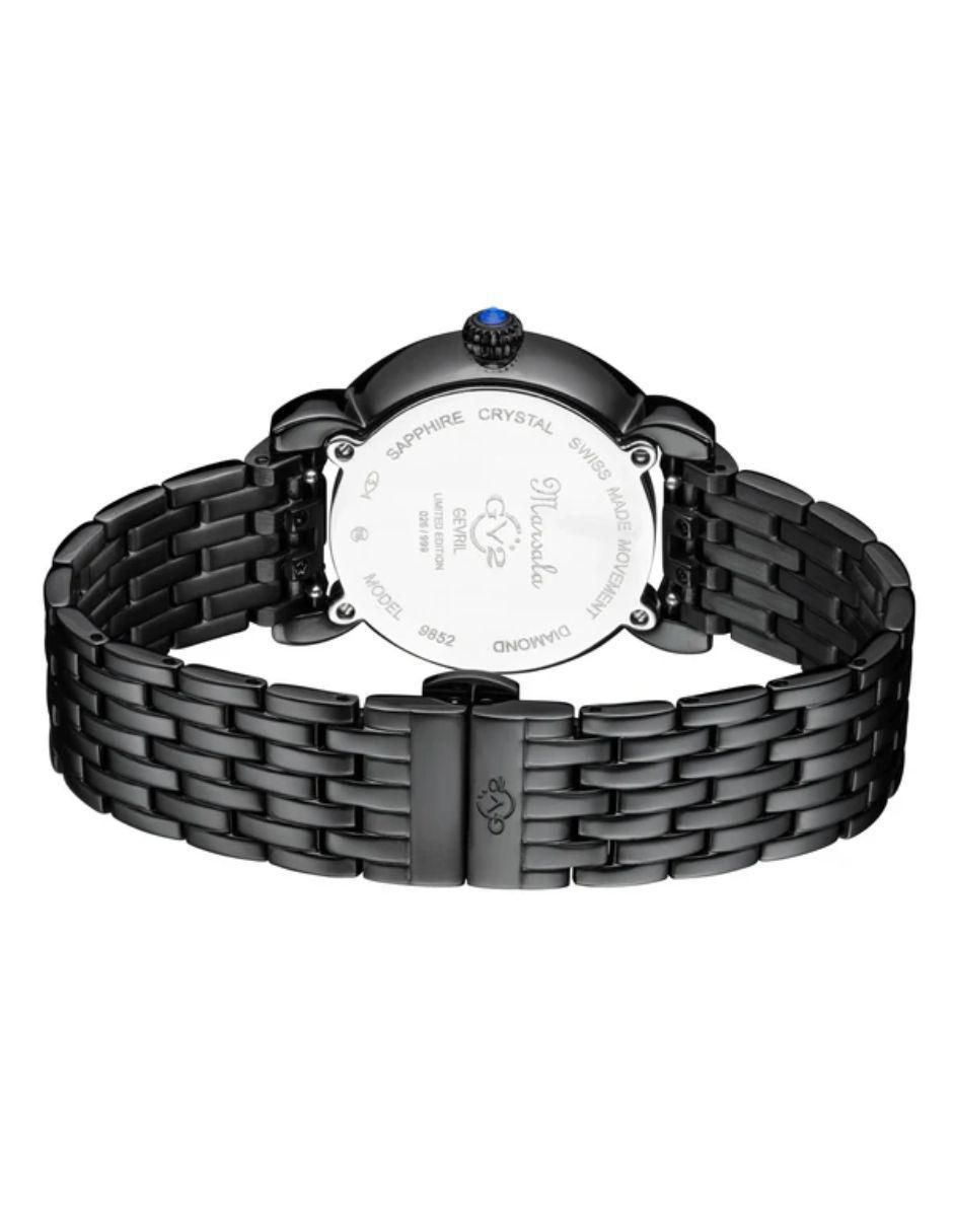 Reloj Marsala Tortoise Diamond para mujer 9852B 3