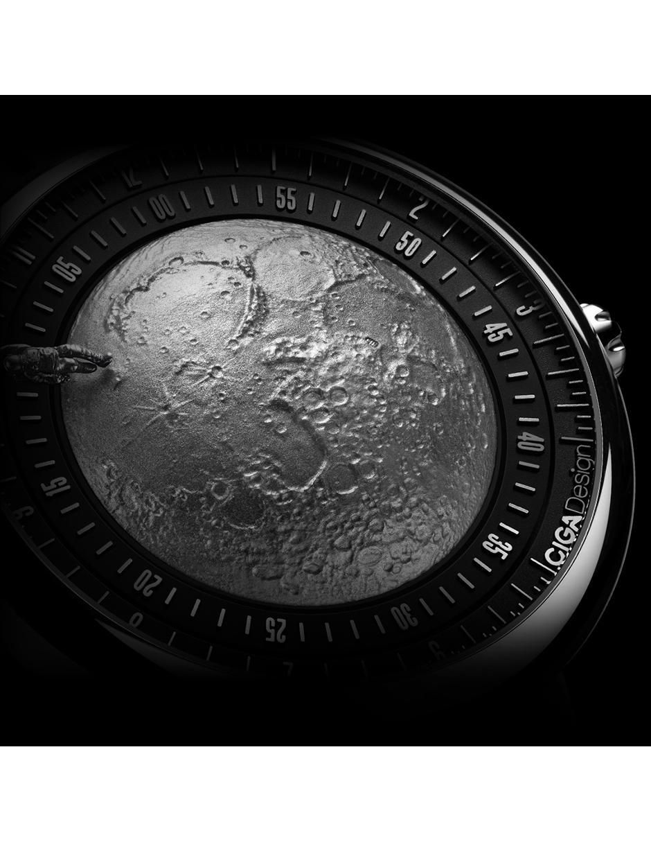 Reloj U Series Moon Walker para hombre U055-TIGR-6B 12