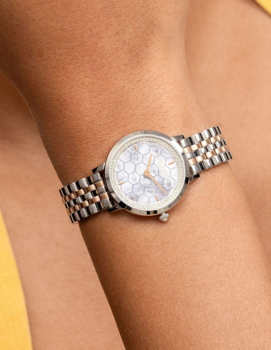 Reloj Ultra Slim Honeycomb para mujer 24000265 5
