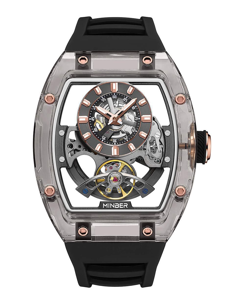 Reloj Crystal Skeleton para hombre M9027G-3.05 Reloj Crystal Skeleton para hombre M9027G-3.05