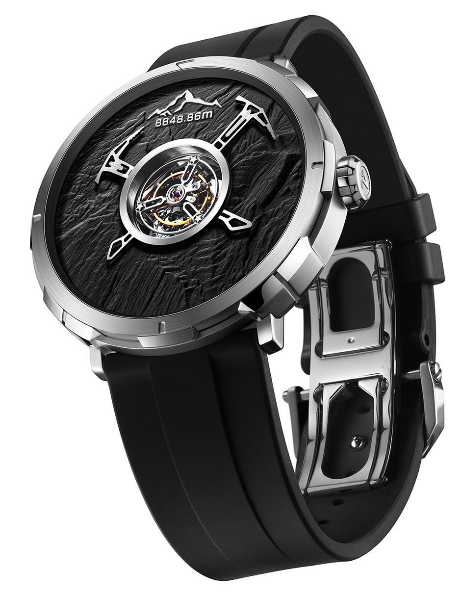 Reloj Tourbillon Everest Summit para hombre U053-TT02-6B 2