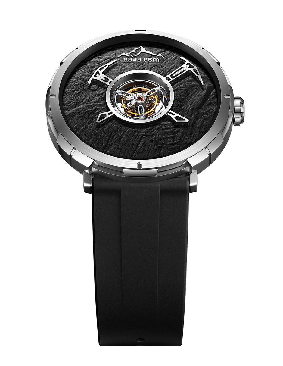 Reloj Tourbillon Everest Summit para hombre U053-TT02-6B 4