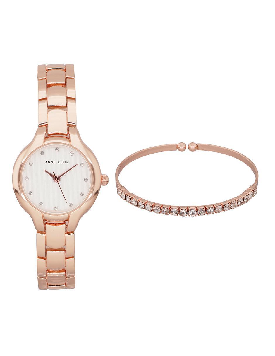 Box set Rose Gold Collection para mujer AK5292SVRGST
