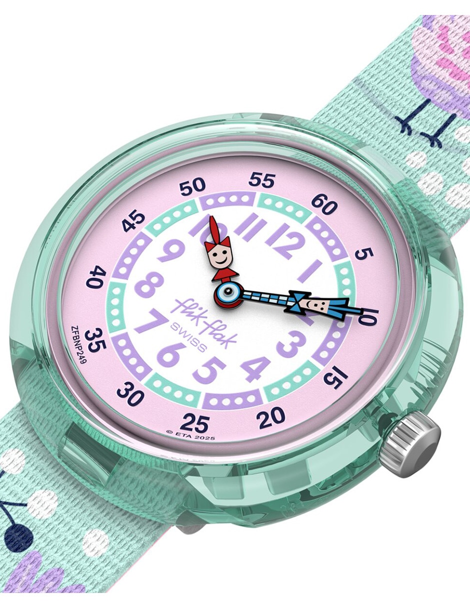 Reloj 2601 Flik Flak Pattern Paradise para niña Zfbnp249 3