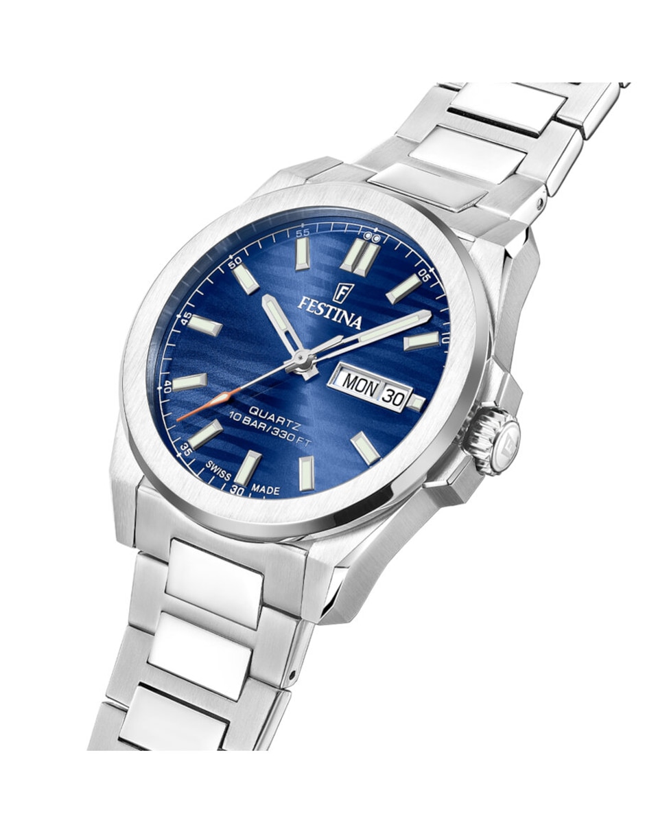 Reloj Classic Steel para hombre F20073/3 4