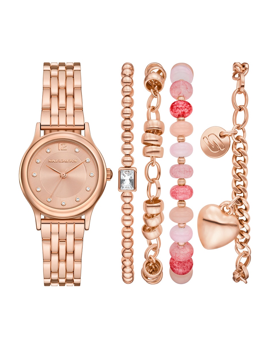 Set Reloj Rainbow Crystal para mujer Sr9148