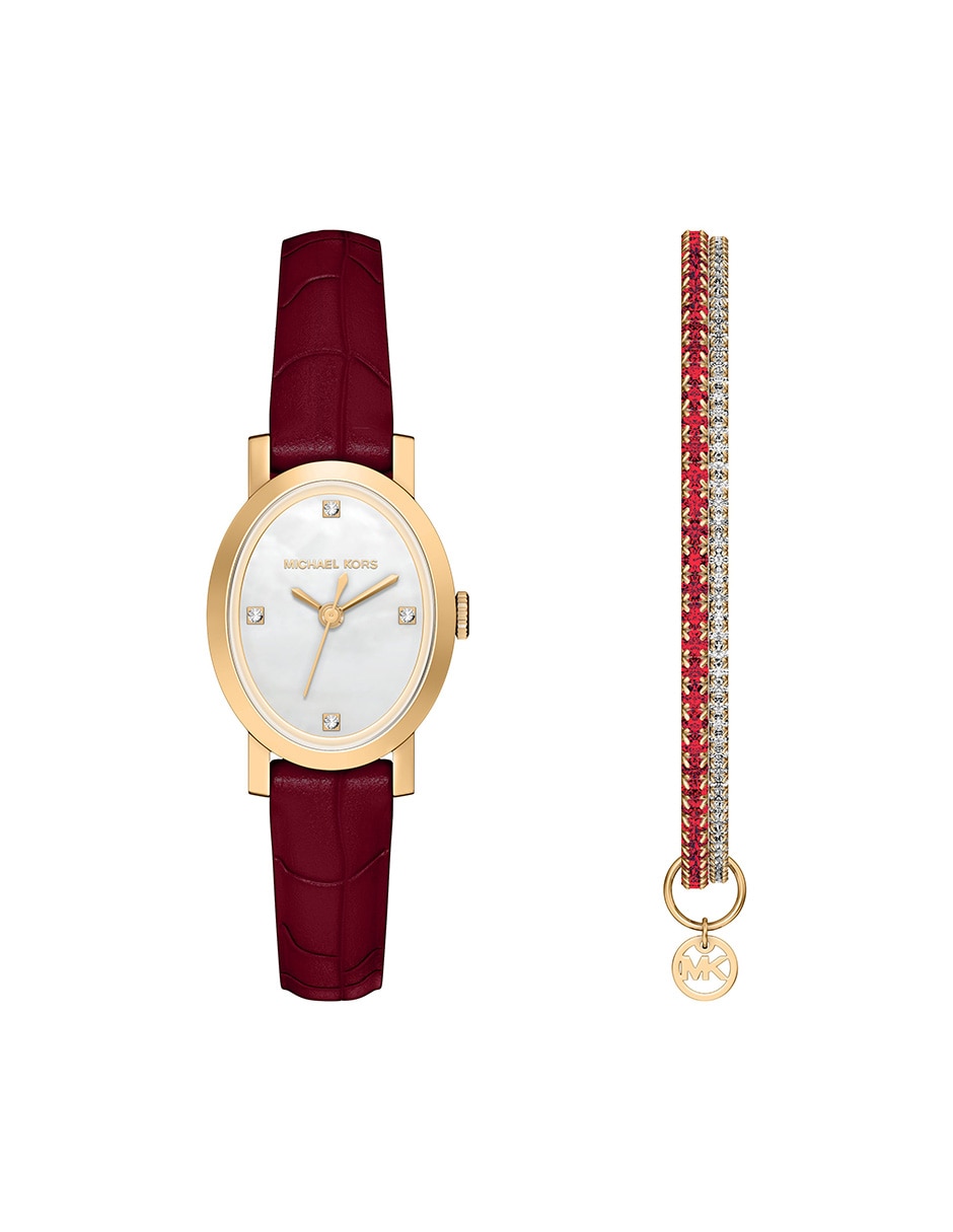 Set Reloj Maude para mujer Mk7570set