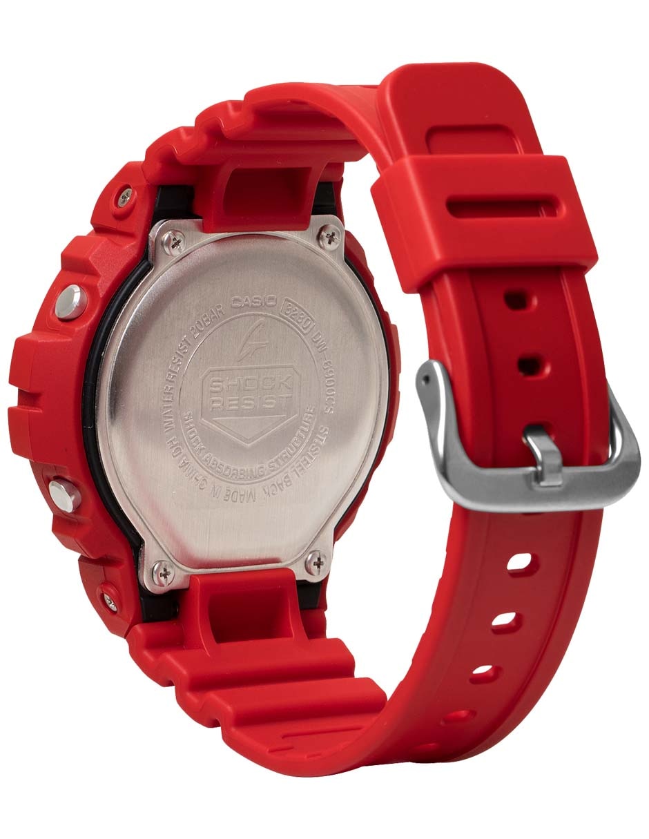 Reloj G-Shock Iconic Red para hombre Dw-6900rrb-4cr 2