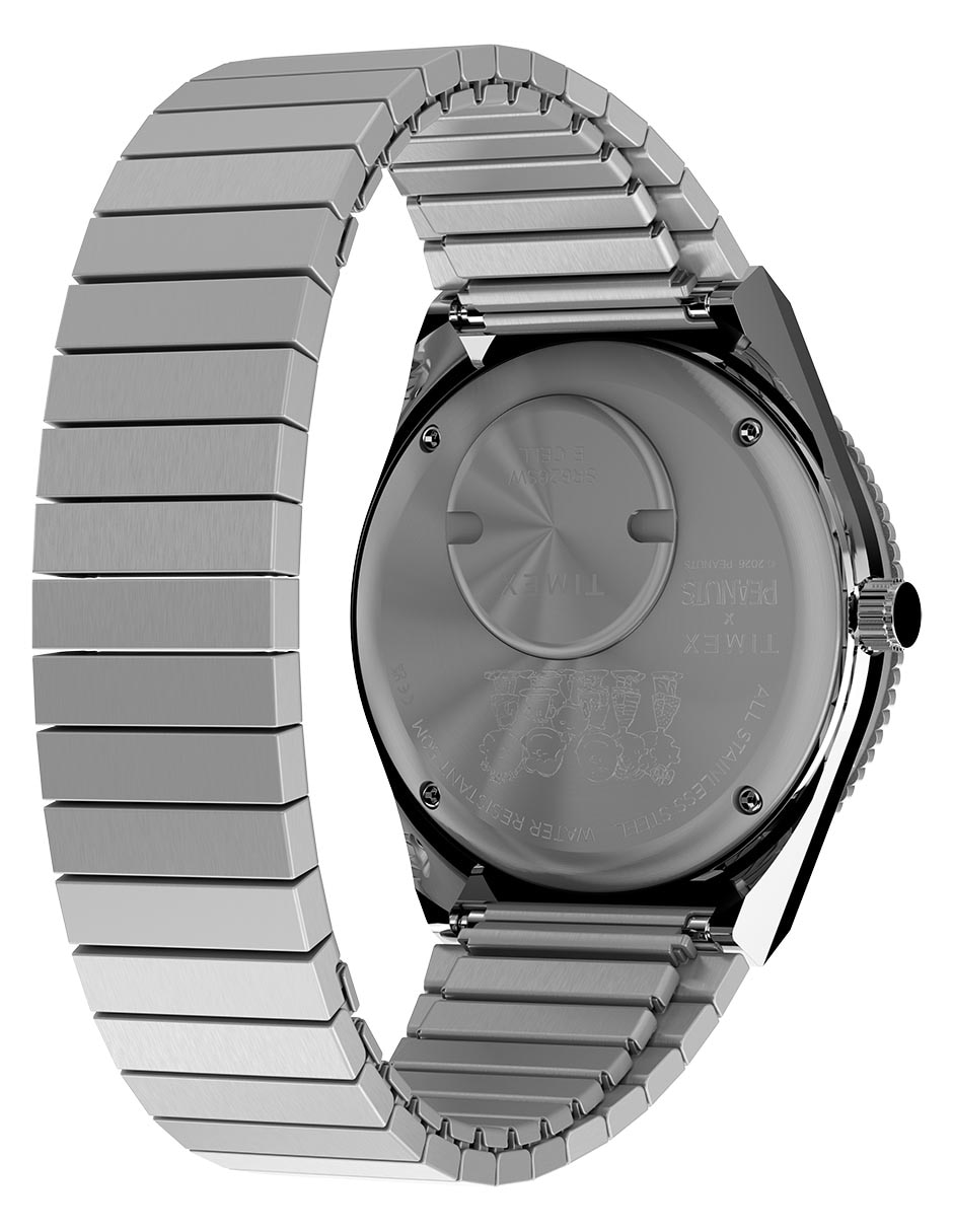 Reloj Peanuts Q Timex para mujer Tw2y52700vt 5