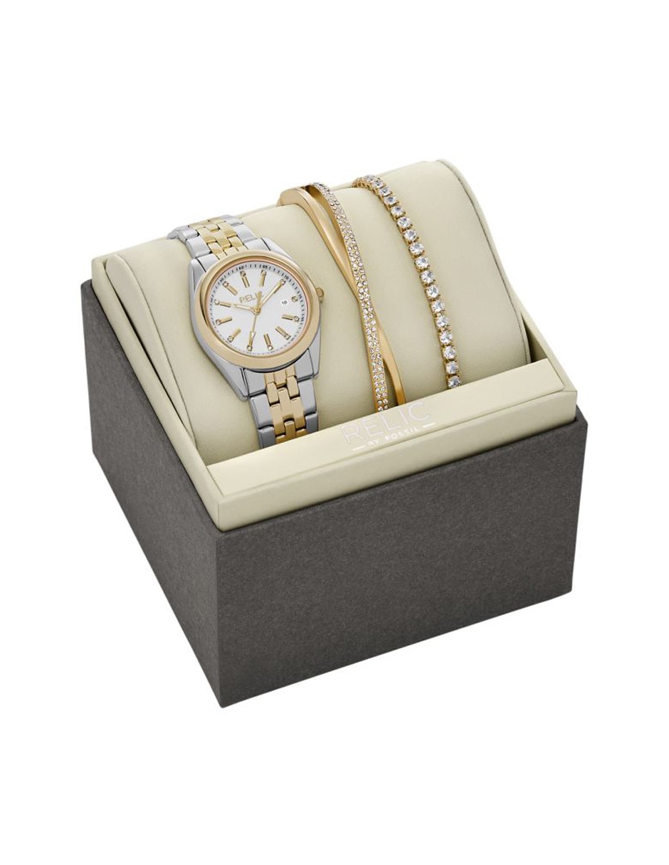 Set reloj Ladies para mujer Zr97030 4