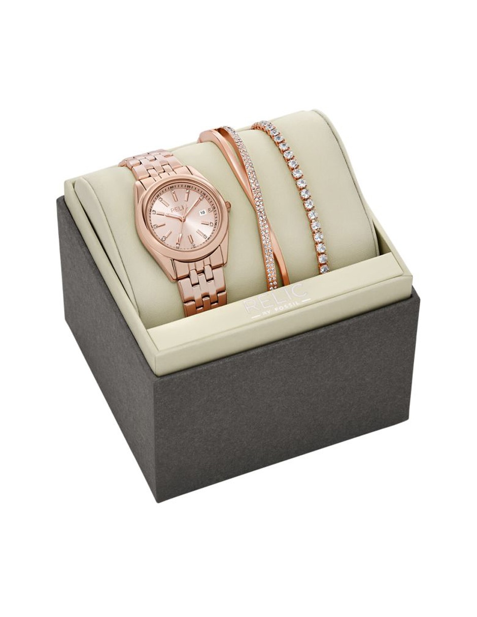 Set reloj Ladies para mujer Zr97031 4