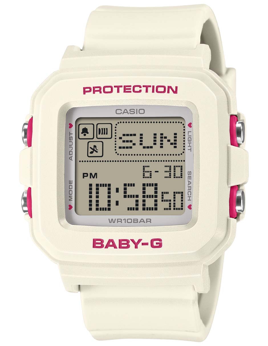 Reloj Baby-G Pump Up Heart Series para mujer Bgd-10kh-7cr