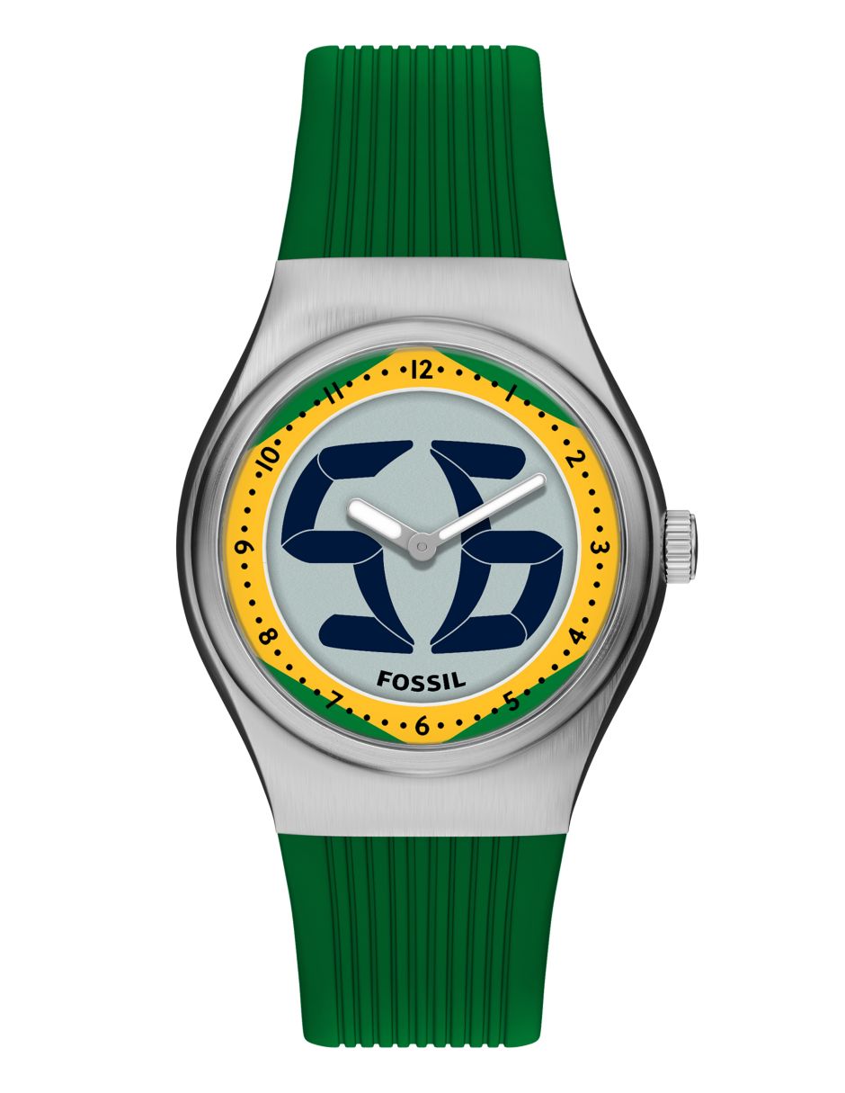 Reloj Big Tic World Flags Edición Limitada Brasil para hombre Le1243